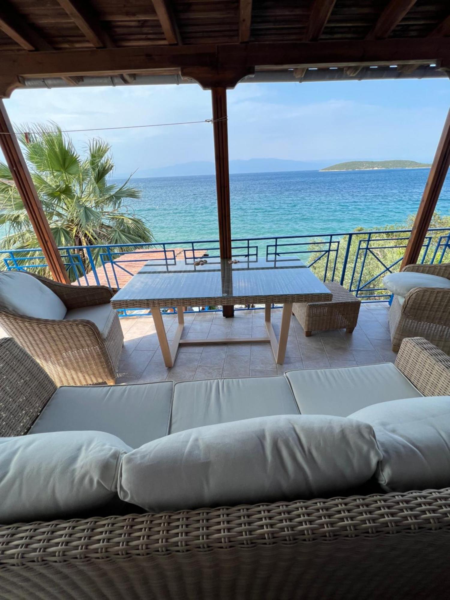 Villas Nies Seaside Appartments Sourpi Exterior foto